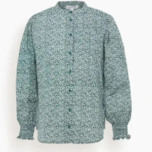 Apiece Apart Mona Button Up in Abstract Dots
